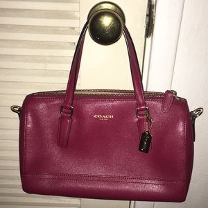 Coach Red Handbag